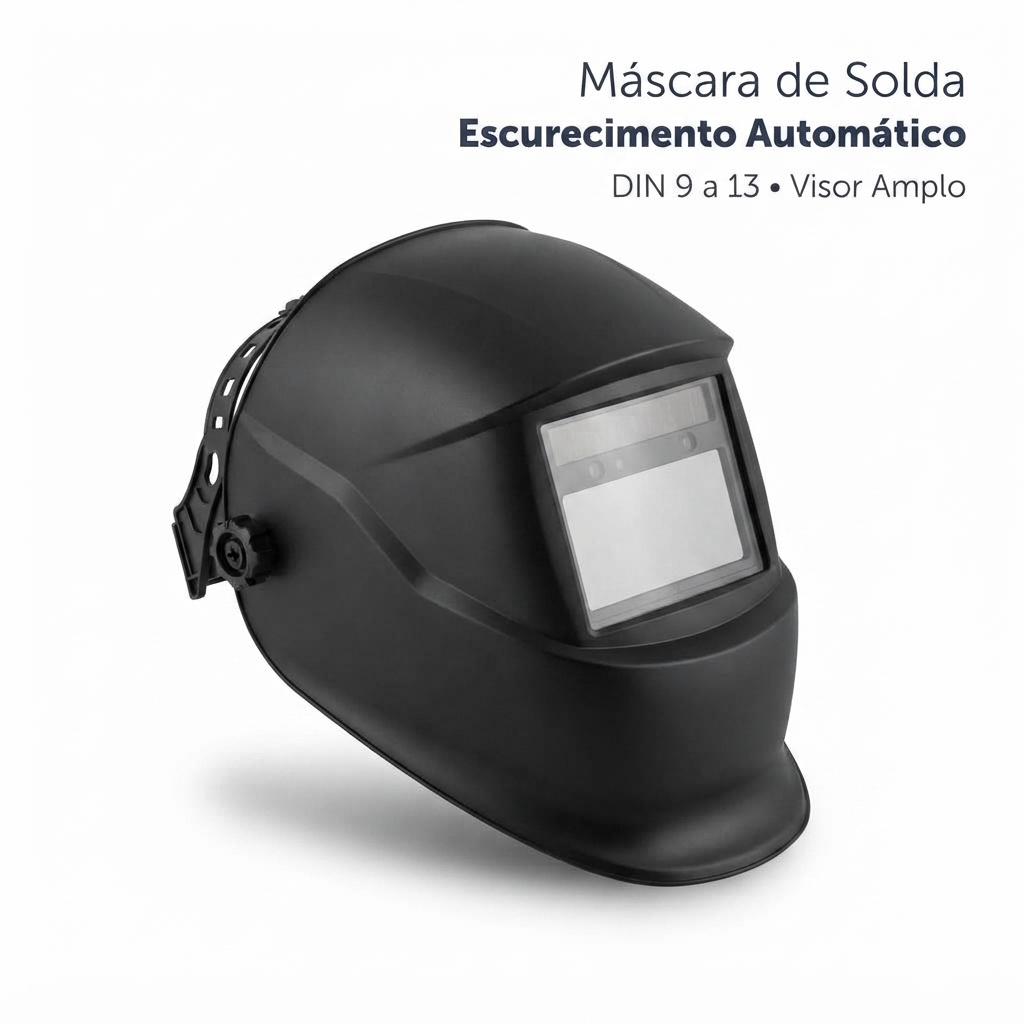Máscara De Solda Automática Escurecimento